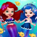 cute mermaid dress up game for girl